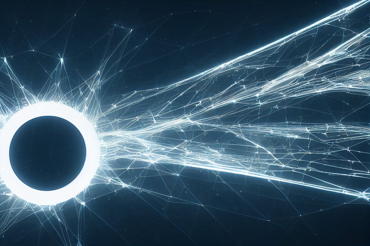 Crafting Captivating Headlines: Your awesome post title goes here Abstract digital artwork illustrating futuristic light trails and complex patterns. Ideal for modern design.