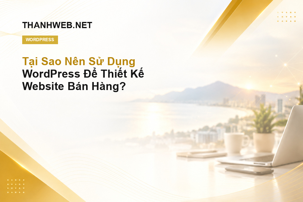 Tại Sao Nên Sử Dụng WordPress Để Thiết Kế Website Bán Hàng?